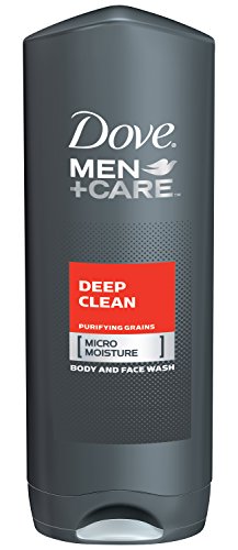 0794866355519 - DOVE MEN + CARE BODY AND FACE WASH, DEEP CLEAN, 18 OUNCE (PACK OF 3)