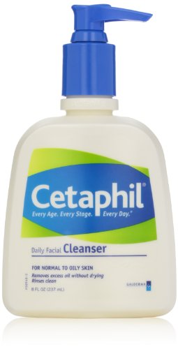 0794866432951 - CETAPHIL DAILY FACIAL CLEANSER, FOR NORMAL TO OILY SKIN, 8 OUNCE (PACK OF 3)