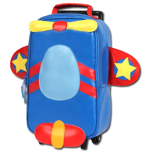 0794866820819 - STEPHEN JOSEPH LITTLE BOYS' ROLLING BACKPACK, AIRPLANE, ONE SIZE