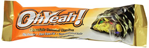 0795186239497 - ISS OH YEAH! HIGH PROTEIN BAR, CHOCOLATE CARAMEL CANDIES, 3 OUNCE, 12 COUNT
