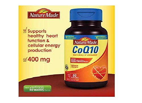 0795186526474 - NATURE MADE COQ10 400MG 60 COUNT BY NATURE MADE