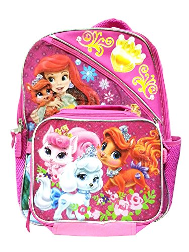 0795229414201 - DISNEY PRINCESS PALACE PETS BACKPACK WITH LUNCH BAG - 16