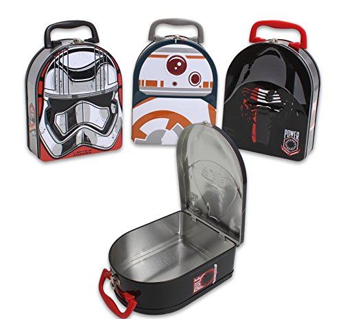 0795229640181 - STAR WARS EMBOSSED TIN LUNCH BOX - STYLE MAY VARY