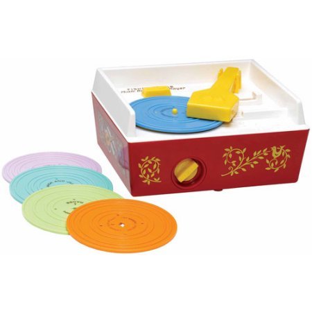 0795264363847 - FISHER PRICE RECORD PLAYER WITH 5 RECORDS