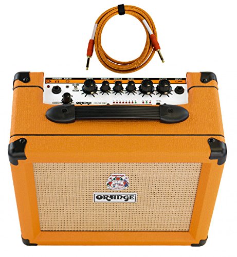 0795525249545 - ORANGE CRUSH 20RT 1X8 20-WATT COMBO WITH REVERB AND TUNER FREE CABLE BUNDLE