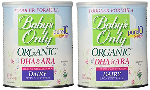 0795569811234 - BABY'S ONLY ORGANIC DAIRY WITH DHA & ARA FORMULA, 12.7 OUNCE (PACK OF 2)