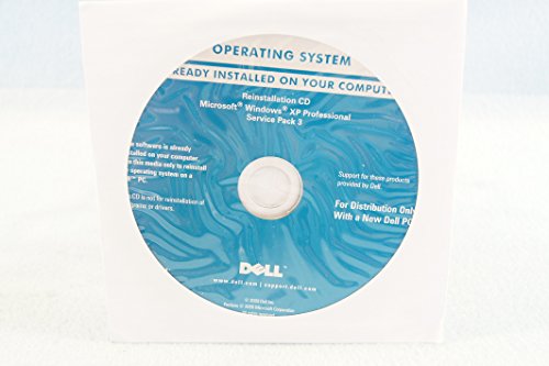 0795622351769 - DELL OPERATING SYSTEM REINSTALLATION CD DRIVER MICROSOFT WINDOWS XP PROFESSIONAL + SERVICE PACK 3 PC SOFTWARE PROGRAM INSTALLATION DISC YEAR 2009 PART NUMBER YH3KD-SEALED NEW