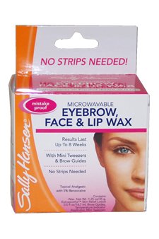 0795827328603 - MICROWAVABLE EYEBROW FACE LIP WAX MISTAKE PROOF SALLY HANSEN FOR WOMEN 1 PACK BEST SELLING