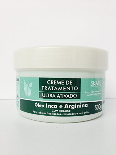 0795827724061 - SKAFE TREATMENT CREAM ULTRA ACTIVED INCA OIL AND ARGININE WITH SILICONE 500G