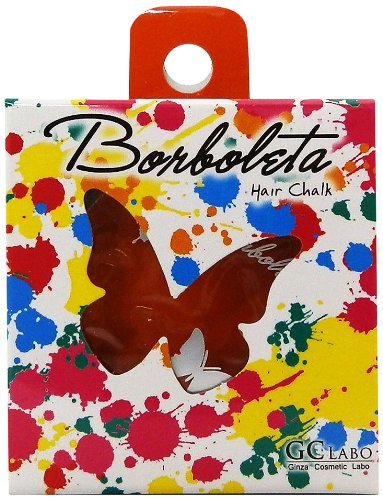 0795864729791 - BORBOLETA MADE IN JAPAN 1 DAY HAIR CHALK SAFE QUALITY - ORENGE BY BORBOLETA