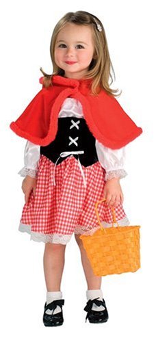 0795864861392 - LITTLE RED RIDING HOOD COSTUME, SMALL