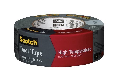 0795871521548 - SCOTCH HIGH TEMPERATURE DUCT TAPE, 1.88-INCH BY 60-YARD