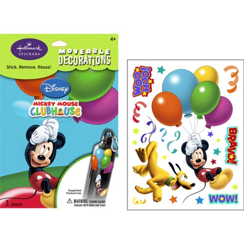 0795902242039 - MICKEY AND PLUTO EVERYDAY MOVEABLE DECORATIONS