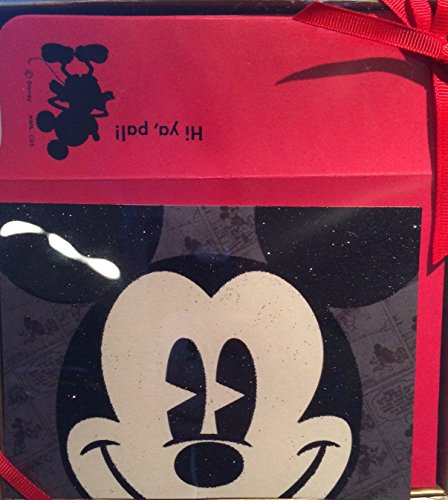 0795902439033 - DISNEY MICKEY MOUSE BLANK NOTECARDS 10 GLITTER CARDS WITH ENVELOPES