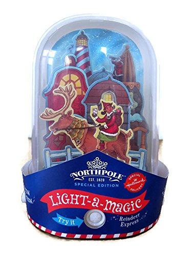 0795902468118 - NORTHPOLE SPECIAL EDITION LIGHT-A-MAGIC REINDEER EXPRESS