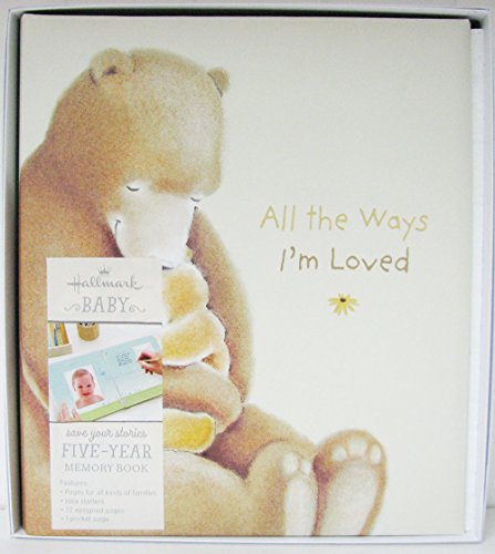 0795902474911 - HALLMARK BBA7039 ALL THE WAYS I'M LOVED 5-YEAR MEMORY BOOK