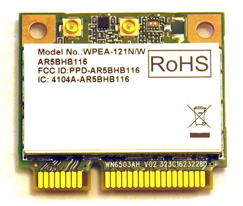 0795945995923 - SPARKLAN WPEA-121N / 802.11A/N/B/G 2X2 MIMO / PCI-EXPRESS HALF-SIZE MINICARD (ATHEROS AR9382)