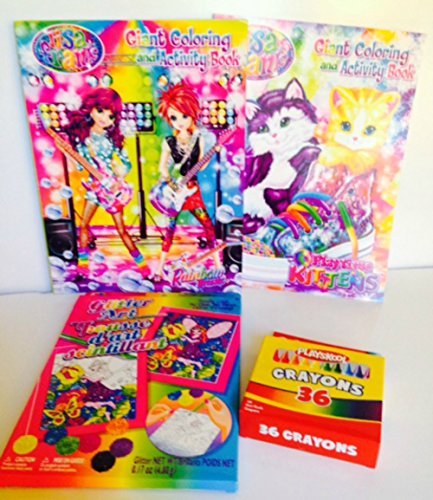 Wholesale 80pg Jumbo Lisa Frank Color and Activity Book MULTICOLORS