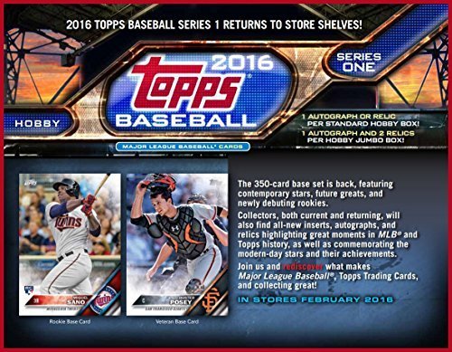 0795962315186 - 2016 TOPPS SERIES 1 MLB BASEBALL COMPLETE 350 CARD BASE SET
