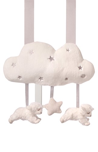 0079601331776 - GUND BABY SOOTHING SOUND AND LIGHTS STUFFED TOY, WINKY LAMB