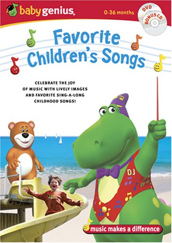0796019644693 - BABY GENIUS FAVORITE CHILDREN'S SONGS W/BONUS MUSIC CD