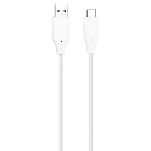 0796037821236 - OEM LG USB TO TYPE C CHARGE & SYNC CABLE - 3.3FT / 1M - WHITE