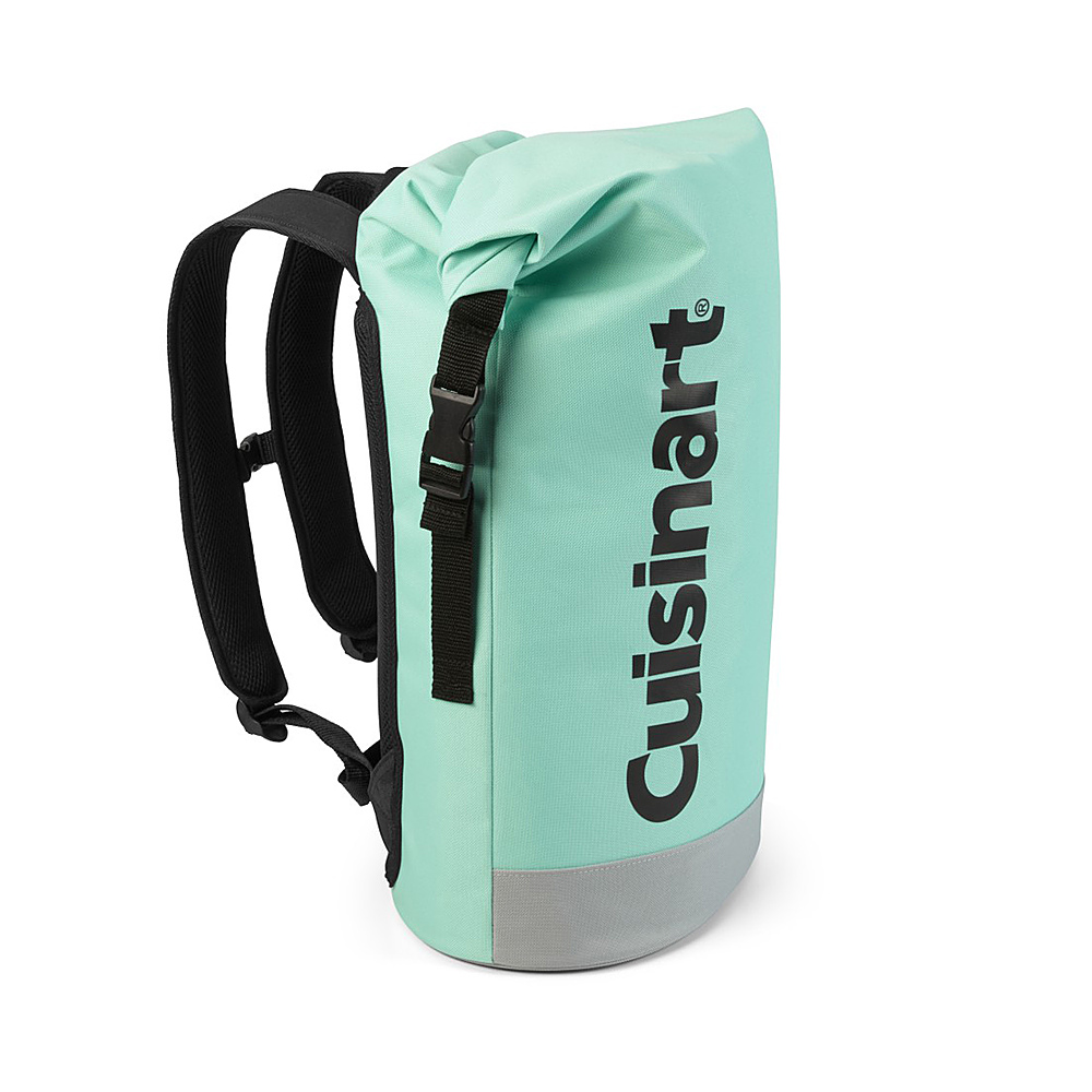 0079642288053 - CUISINART - 30-CAN THERMAL INSULATED ROLL TOP BACKPACK COOLER - TURQUOISE