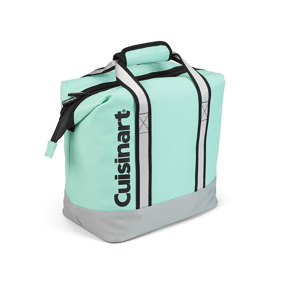 0079642288084 - CUISINART - 12-CAN THERMAL INSULATED LUNCH TOTE COOLER BAG - TURQUOISE