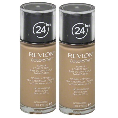 0796433256984 - REVLON COLORSTAY FOR NORMAL/DRY SKIN MAKEUP WITH SOFTFLEX, SAND BEIGE - PACK OF 2