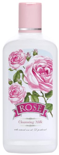 0796433465508 - ROSE CLEANSING MILK - WITH NATURAL ROSE OIL, 240ML