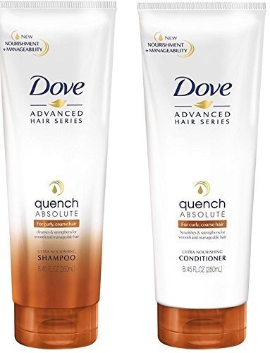 0796433667636 - DOVE QUENCH ABSOLUTE ULTRA NOURISHING SHAMPOO AND CONDITIONER SET