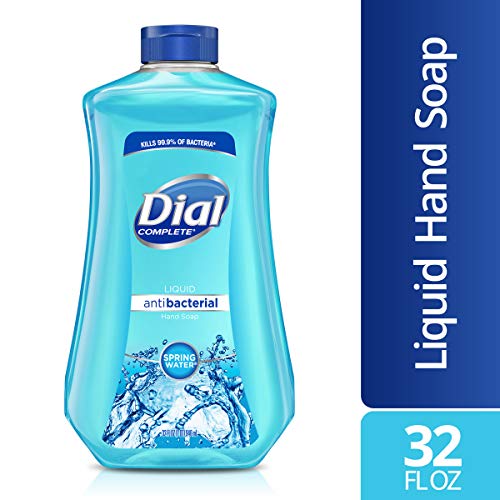 0796433669807 - DIAL SPRING WATER ANTIBACTERIAL HAND SOAP WITH MOISTURIZER REFILL 32 OZ