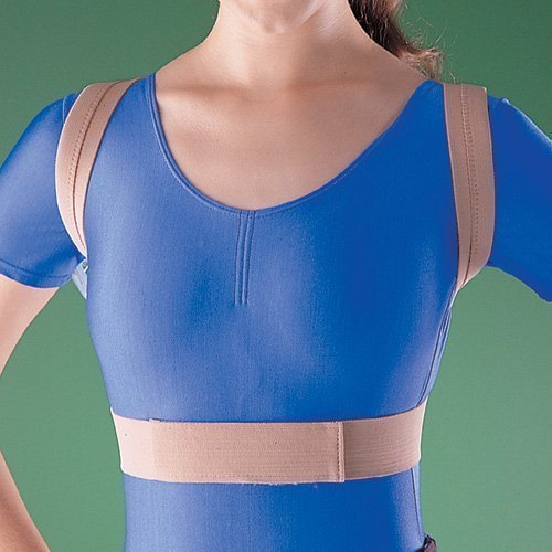 0796433905608 - OPPO MEDICAL ELASTIC POSTURE AID /CLAVICLE BRACE (UNISEX; NATURAL), XXX-LARGE BY VITAL PHYSIO