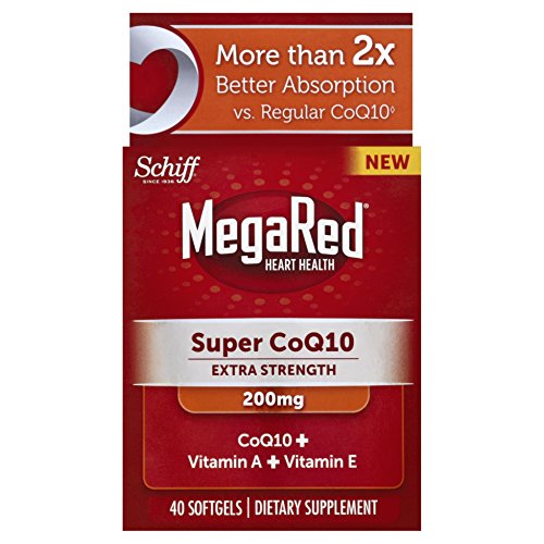 0796433959786 - MEGARED SUPER COQ10 EXTRA STRENGTH 200MG, 40 COUNT
