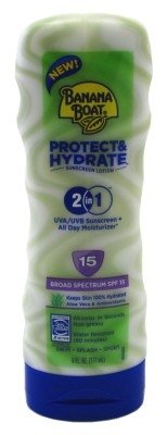 0079656003819 - BANANA BOAT SPF#15 PROTECT & HYDRATE LOTION 6OZ (3 PACK)