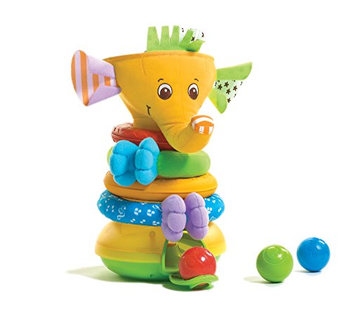 0796629309456 - TINY LOVE MUSICAL STACK AND BALL GAME, YELLOW ELEPHANT
