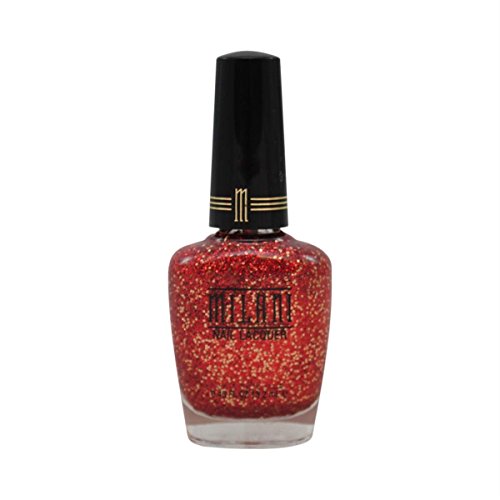 0796629775077 - MILANI SPECIALTY NAIL LACQUER ONE COAT GLITTER - RED GOLD SPARKLE