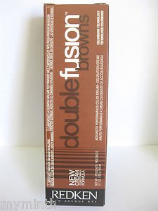 0796629775633 - REDKEN DOUBLE FUSION BROWNS ADVANCED PERFORMANCE COLOR CREAM BR BROWN/RED