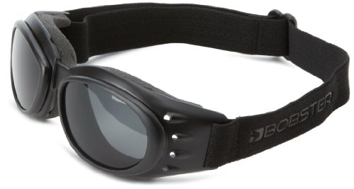0796793284962 - BOBSTER CRUISER 2 GOGGLES,BLACK FRAME/3 LENSES (SMOKED, AMBER AND CLEAR),ONE SIZE