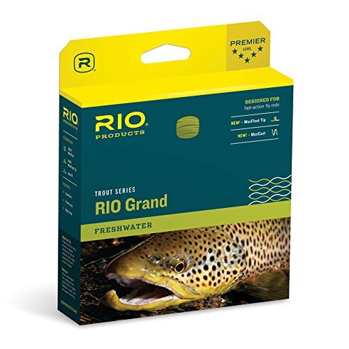 0796793313099 - RIO GRAND FLY LINE WEIGHT FORWARD WF FLOATING FOR FAST ACTION RODS DUAL TONE BY RIO BRANDS