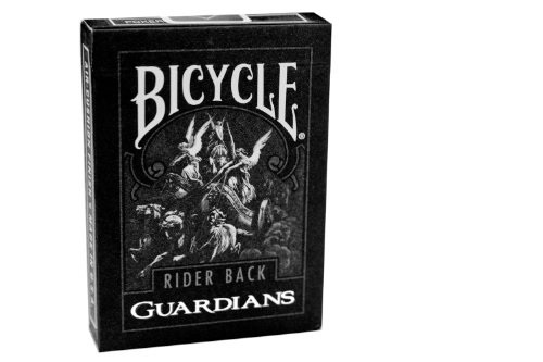 0796793314522 - THEORY11 BICYCLE GUARDIAN PLAYING CARDS (BLACK, 3.5 X 2.5-INCH)