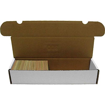 0796793613229 - BCW 800 COUNT- CORRUGATED CARDBOARD STORAGE BOX - BASEBALL, FOOTBALL, BASKETBALL, HOCKEY, NASCAR, SPORTSCARDS, GAMING & TRADING CARDS COLLECTING SUPPLIES - SET OF 2 BOXES
