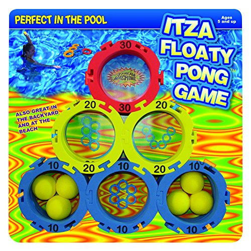 0796793624980 - WATER SPORTS ITZA FLOATY PONG BACKYARD AND POOL GAME
