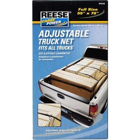 0796793918386 - REESE CARRY POWER ADJUSTABLE TRUCK NET 55-78 BY REESE