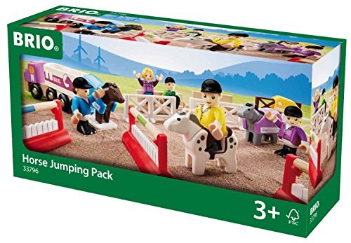 0796890128985 - BRIO HORSE JUMPING PACK