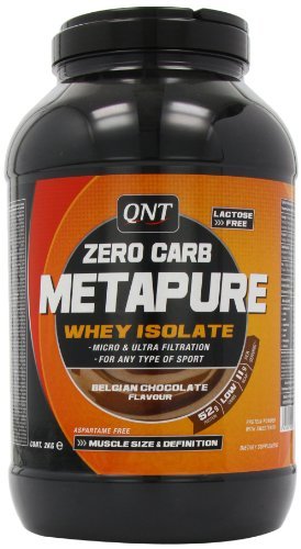 0797142353193 - QNT METAPURE ZERO CARB 2000 G CHOCOLATE LEAN MUSCLE GROWTH SHAKE POWDER BY QNT