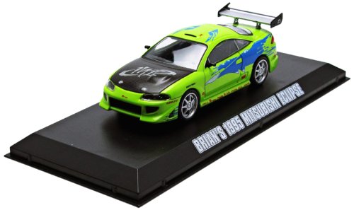 0797619719767 - GREENLIGHT FAST AND FURIOUS: THE FAST AND THE FURIOUS 1995 MITSUBISHI ECLIPSE CAR (1:43 SCALE)