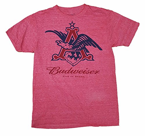 0797642586930 - BUDWEISER BEER VINTAGE A LOGO GRAPHIC T-SHIRT - SMALL