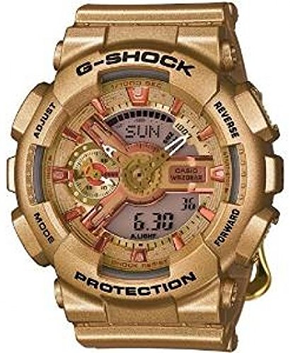 0079767063047 - CASIO G-SHOCK G SERIES GOLD COLLECTION GOLD DIAL MALE WATCH GMAS110GD-4A2