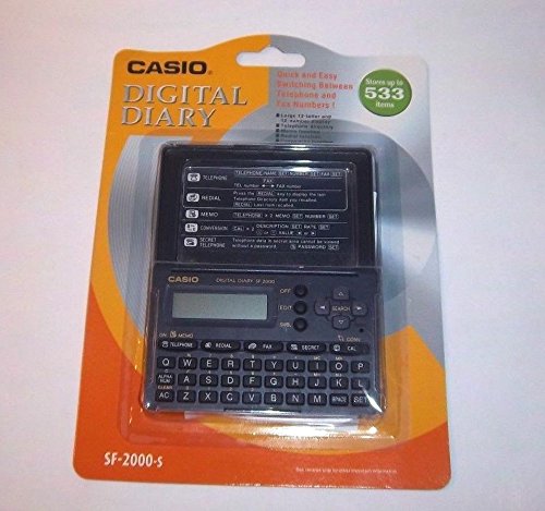 0079767156558 - CASIO SF-2000 DIGITAL DIARY- STORES UP TO 533 ITEMS!